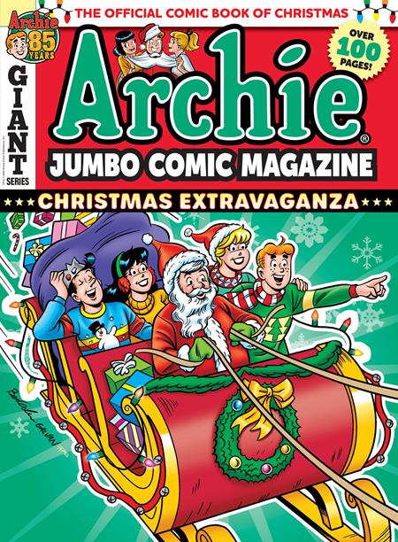ARCHIE JUMBO COMIC MAGAZINE #2 CHRISTMAS EXTRAVAGANZA ISBN: 76281627624500211 - FOC DATE: 8/23/26  - Release Date: 9/30/26