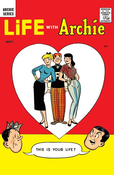 LIFE WITH ARCHIE #1 FACSIMILE CVR D HARRY LUCEY TERRY SZENICS FOIL VAR ISBN: 76281656743500141 - FOC DATE: 8/2/26  - Release Date: 9/9/26