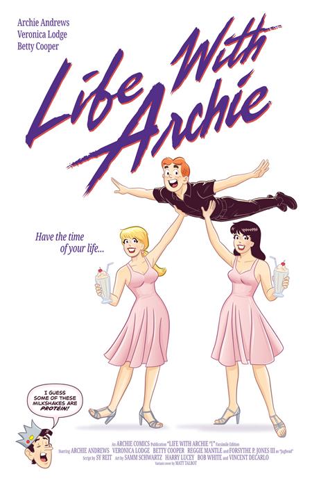 LIFE WITH ARCHIE #1 FACSIMILE CVR F MATT TALBOT FOIL DIRTY DANCING VAR ISBN: 76281656743500161 - FOC DATE: 8/2/26  - Release Date: 9/9/26