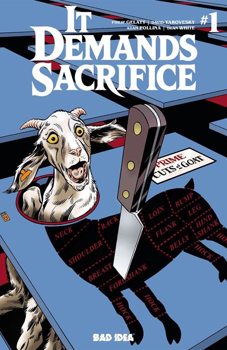 IT DEMANDS SACRIFICE #1 (OF 4) CVR K MARK BUCKINGHAM INTERMIX VAR ISBN: 85001727754001111 - FOC DATE: 9/13/26  - Release Date: 10/7/26