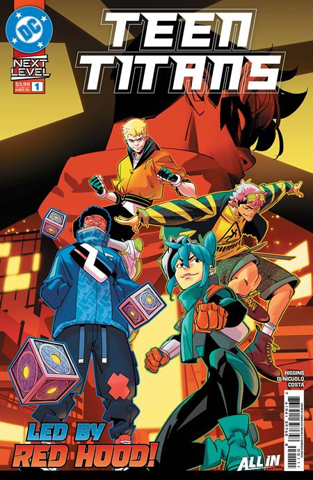 TEEN TITANS #1 CVR A DANIELE DI NICUOLO ISBN: 76194139765800111 - FOC DATE: 8/9/26  - Release Date: 9/2/26