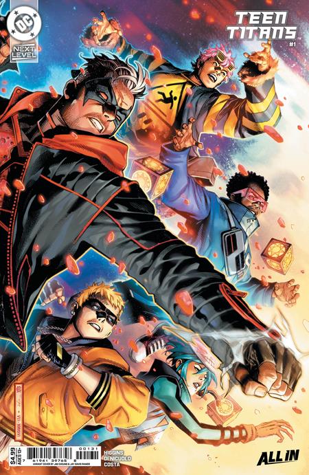 TEEN TITANS #1 CVR C JIM CHEUNG CARD STOCK VAR ISBN: 76194139765800131 - FOC DATE: 8/9/26  - Release Date: 9/2/26