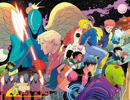 LEGION OF SUPER-HEROES #1 CVR A HAYDEN SHERMAN WRAPAROUND ISBN: 76194139822800111 - FOC DATE: 8/9/26  - Release Date: 9/2/26