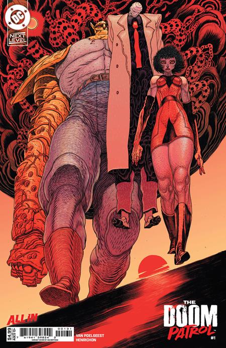 DOOM PATROL #1 CVR C IAN BERTRAM CARD STOCK VAR ISBN: 76194139824200131 - FOC DATE: 8/9/26  - Release Date: 9/2/26