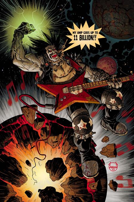 LOBO #7 CVR B DAVE JOHNSON CARD STOCK VAR ISBN: 76194139718400721 - FOC DATE: 8/23/26  - Release Date: 9/16/26