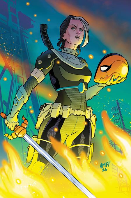 DEATHSTROKE THE TERMINATOR #7 CVR C TONY FLEECS CARD STOCK VAR ISBN: 76194139721400731 - FOC DATE: 8/23/26  - Release Date: 9/16/26