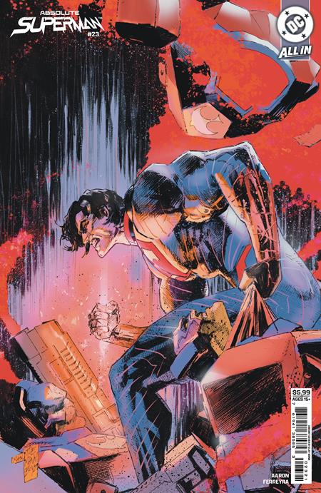 ABSOLUTE SUPERMAN #23 CVR B CLAY MANN CARD STOCK VAR ISBN: 76194138585302321 - FOC DATE: 8/9/26  - Release Date: 9/2/26