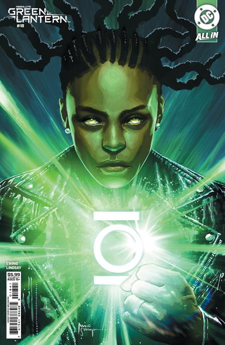 ABSOLUTE GREEN LANTERN #18 CVR D MICO SUAYAN CARD STOCK VAR ISBN: 76194138648501841 - FOC DATE: 8/9/26  - Release Date: 9/2/26