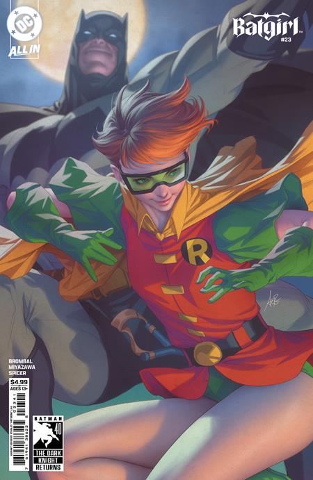 BATGIRL #23 CVR D STANLEY ARTGERM LAU DARK KNIGHT RETURNS 40TH ANNIVERSARY CARD STOCK VAR (BATMAN BAD SEEDS) ISBN: 76194138622502341 - FOC DATE: 8/9/26  - Release Date: 9/2/26