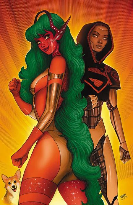 JUSTICE LEAGUE UNLIMITED #23 CVR C NATHAN SZERDY CARD STOCK VAR ISBN: 76194138573002331 - FOC DATE: 8/30/26  - Release Date: 9/23/26