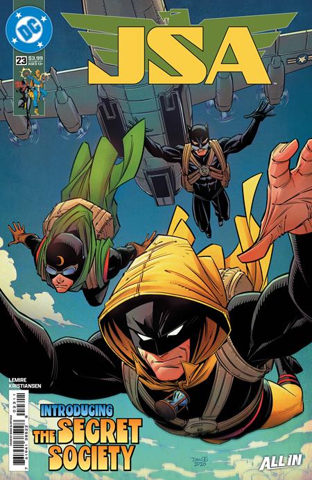 JSA #23 CVR A DIEGO OLORTEGUI ISBN: 76194138522802311 - FOC DATE: 8/9/26  - Release Date: 9/2/26