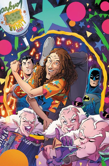 BATMAN SUPERMAN WEIRD AL WORLDS WEIRDEST #1 (ONE SHOT) CVR A DAN SCHOENING ISBN: 76194139947800111 - FOC DATE: 8/9/26  - Release Date: 9/2/26