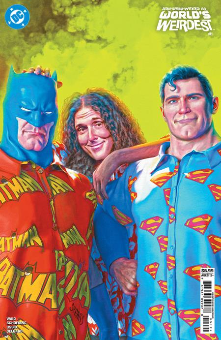 BATMAN SUPERMAN WEIRD AL WORLDS WEIRDEST #1 (ONE SHOT) CVR B MARK SPEARS CARD STOCK VAR ISBN: 76194139947800121 - FOC DATE: 8/9/26  - Release Date: 9/2/26
