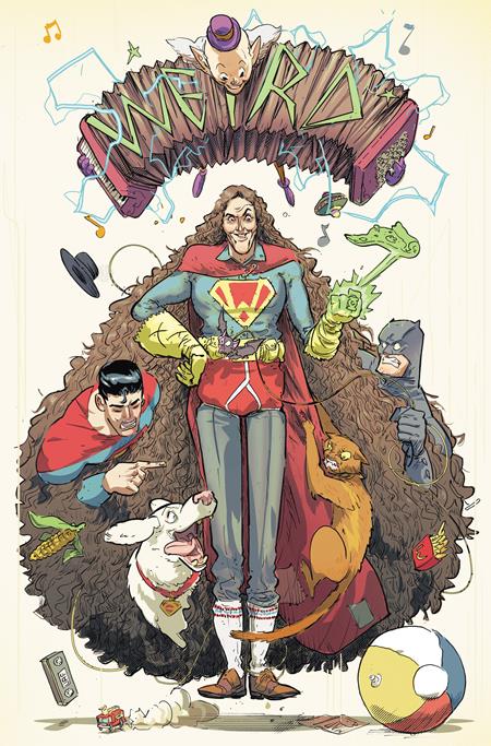 BATMAN SUPERMAN WEIRD AL WORLDS WEIRDEST #1 (ONE SHOT) CVR C RILEY ROSSMO CARD STOCK VAR ISBN: 76194139947800131 - FOC DATE: 8/9/26  - Release Date: 9/2/26