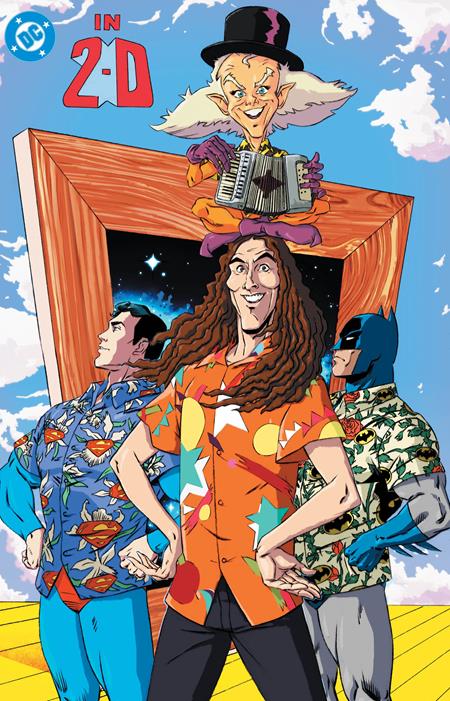 BATMAN SUPERMAN WEIRD AL WORLDS WEIRDEST #1 (ONE SHOT) CVR E DAN SCHOENING FOIL VAR ISBN: 76194139947800151 - FOC DATE: 8/9/26  - Release Date: 9/2/26