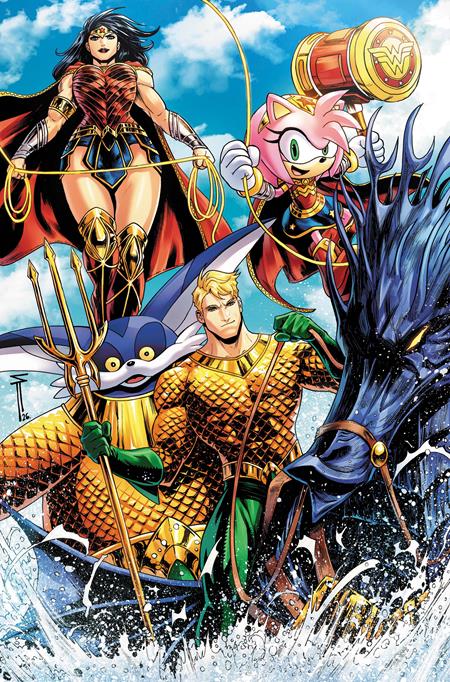 DC X SONIC THE HEDGEHOG METAL LEGION #5 (OF 5) CVR C SERG ACUNA CARD STOCK VAR ISBN: 76194139344500531 - FOC DATE: 8/23/26  - Release Date: 9/16/26