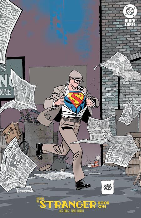 SUPERMAN THE STRANGER #1 (OF 6) CVR C GORAN PARLOV CARD STOCK VAR (MR) ISBN: 76194139094900131 - FOC DATE: 8/9/26  - Release Date: 9/2/26