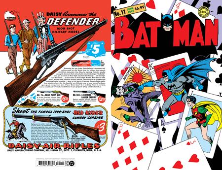 BATMAN #11 FACSIMILE EDITION CVR A FRED RAY ISBN: 76194139484800111 - FOC DATE: 8/9/26  - Release Date: 9/2/26