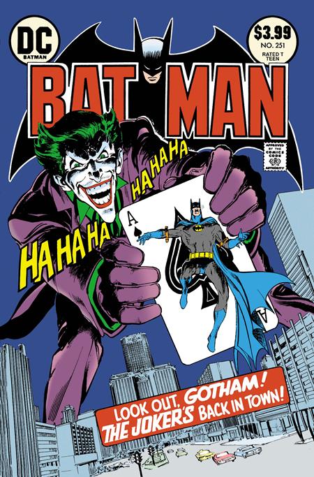 BATMAN #251 FACSIMILE EDITION CVR A NEAL ADAMS ISBN: 76194139487900111 - FOC DATE: 8/16/26  - Release Date: 9/9/26