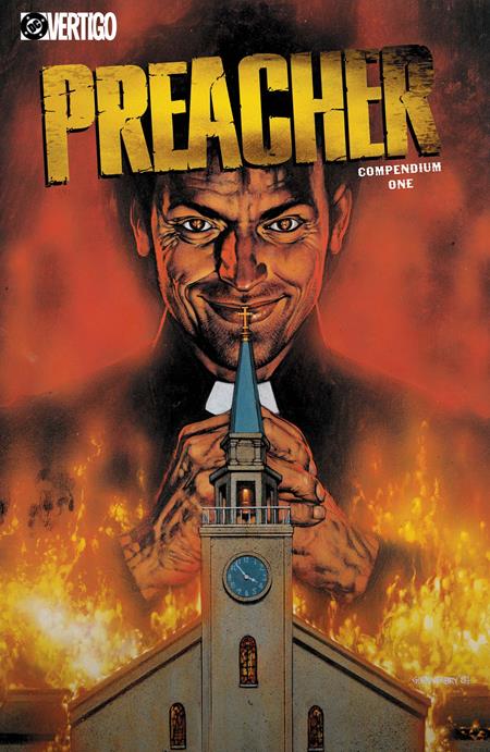 PREACHER COMPENDIUM 01 TP (MR) ISBN: 978179950934955999 - FOC DATE: 8/16/26  - Release Date: 10/27/26