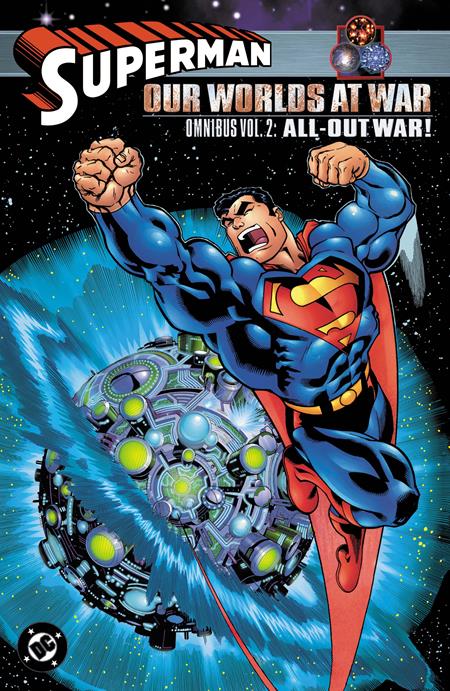 SUPERMAN OUR WORLDS AT WAR OMNIBUS HC VOL 02 ALL-OUT WAR ISBN: 978179950958559999 - FOC DATE: 8/30/26  - Release Date: 11/24/26