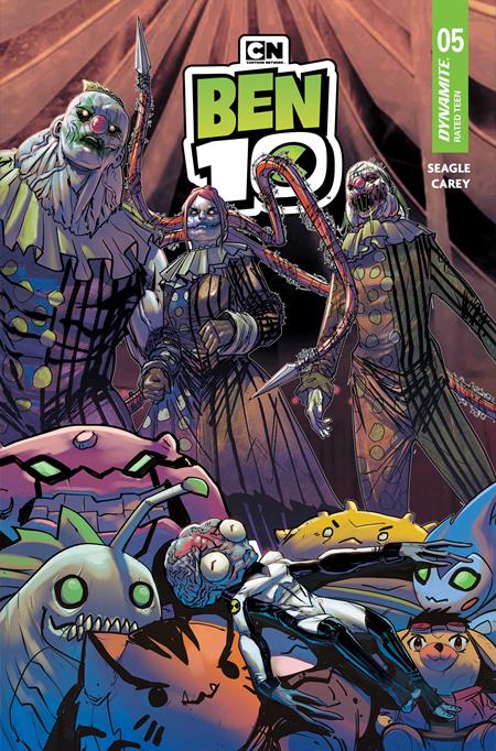 BEN 10 #5 CVR A ROBERT CAREY ISBN: 72513036343505011 - FOC DATE: 8/9/26  - Release Date: 9/2/26
