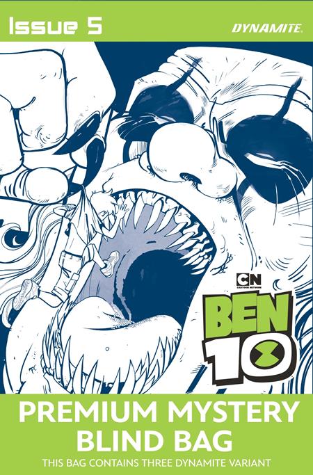BEN 10 #5 CVR H PREMIUM MYSTERY BLIND BAG VAR ISBN: 72513036343505081 - FOC DATE: 8/9/26  - Release Date: 9/2/26