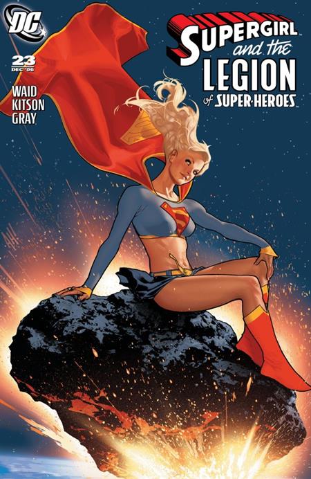 DF SUPERGIRL AND THE LEGION OF SUPERHEROES #23 FACSIMILE EDITION ADAM HUGHES FOIL VARIANT CGC GRADED ISBN: 725130368232 - FOC DATE: 8/2/26  - Release Date: 9/30/26
