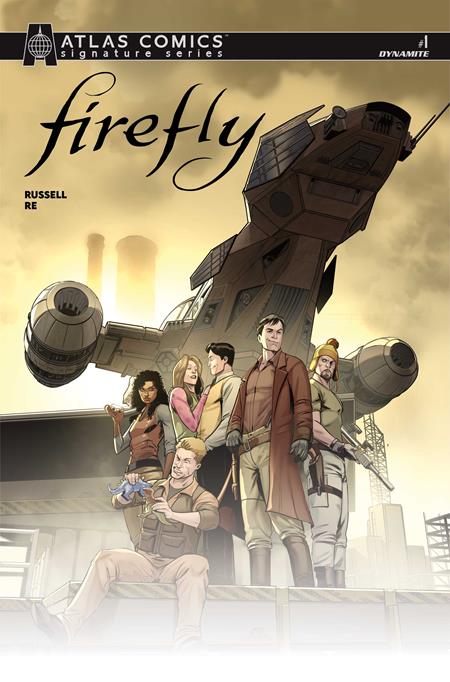 FIREFLY #1 CVR J ROBERT QUINN ATLAS EDITION SIGNED BY MARK RUSSELL ISBN: 72513036344201101 - FOC DATE: 9/6/26  - Release Date: 10/14/26