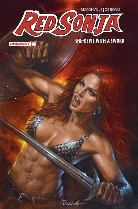 RED SONJA SHE DEVIL WITH A SWORD #5 CVR B LUCIO PARRILLO VAR ISBN: 72513036484505021 - FOC DATE: 8/9/26  - Release Date: 9/2/26