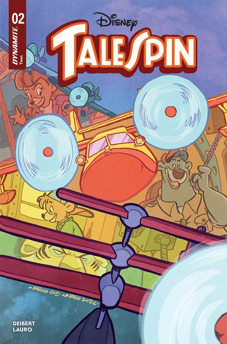TALESPIN #2 CVR A CARLO LAURO ISBN: 72513036660302011 - FOC DATE: 8/16/26  - Release Date: 9/9/26