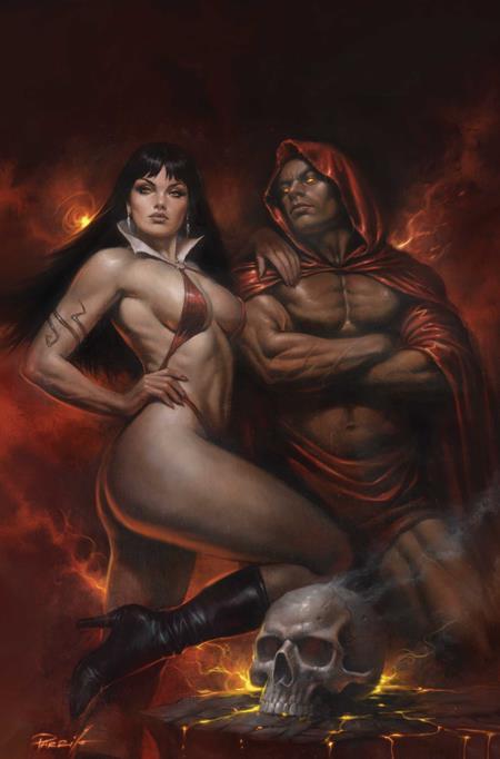 VAMPIRELLA #6 CVR F LUCIO PARRILLO METAL PREMIUM VAR ISBN: 72513036440106061 - FOC DATE: 8/30/26  - Release Date: 10/7/26