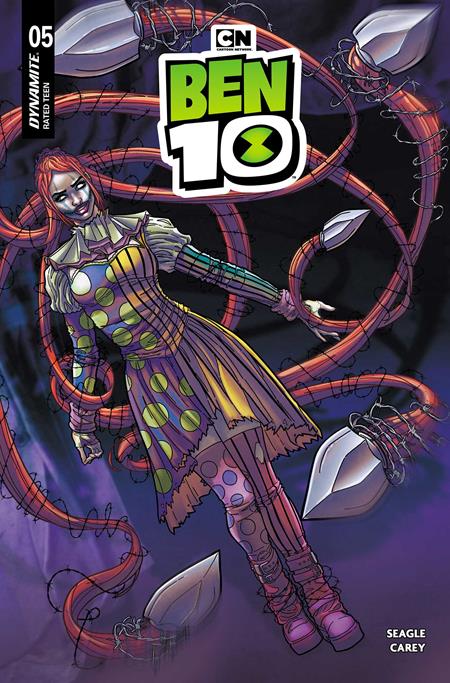 BEN 10 #5 CVR L CORMAC HUGHES TRADE DRESS VAR ISBN: 72513036343505121 - FOC DATE: 8/9/26  - Release Date: 9/2/26