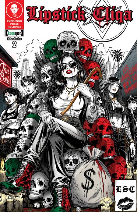 LIPSTICK CLIQA DELUXE EDITION #2 (OF 3) CVR A J SELIN TAKE THE THRONE (MR) ISBN: 60283502340900211 - FOC DATE: 8/2/26  - Release Date: 9/16/26