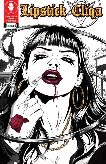 LIPSTICK CLIQA DELUXE EDITION #2 (OF 3) CVR C J SELIN NOSEBLEED VAR (MR) ISBN: 60283502340900231 - FOC DATE: 8/2/26  - Release Date: 9/16/26