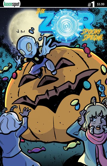 ZOR SPOOKY SPECIAL #1 (ONE SHOT) CVR B ERICK MARSHALL VAR ISBN: 60283502346100121 - FOC DATE: 8/2/26  - Release Date: 9/9/26