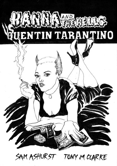 HANNA AND THE HELLS VS QUENTIN TARANTINO (ONE SHOT) (MR) ISBN: 978196331433550600 - FOC DATE: 7/26/26  - Release Date: 10/28/26