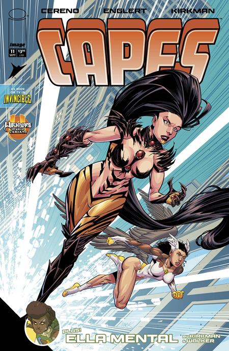 INVINCIBLE UNIVERSE CAPES #11 CVR F MARK ENGLERT WITCHBLADE TEAM UP VAR ISBN: 70985304498701161 - FOC DATE: 8/30/26  - Release Date: 9/23/26