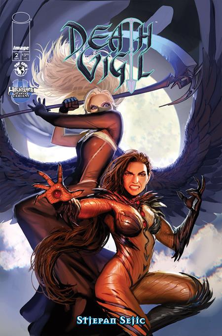 DEATH VIGIL (2026) #2 (OF 6) CVR B STJEPAN SEJIC WITCHBLADE TEAM UP VAR (MR) ISBN: 70985304830500221 - FOC DATE: 8/16/26  - Release Date: 9/9/26