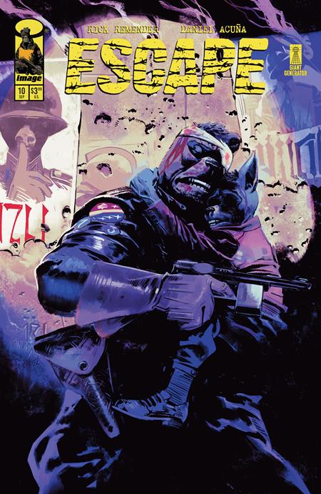 ESCAPE #10 CVR A DANIEL ACUNA ISBN: 70985304410901011 - FOC DATE: 9/20/26  - Release Date: 10/14/26