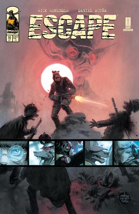 ESCAPE #10 CVR B ANDREW ROBINSON VAR ISBN: 70985304410901021 - FOC DATE: 9/20/26  - Release Date: 10/14/26