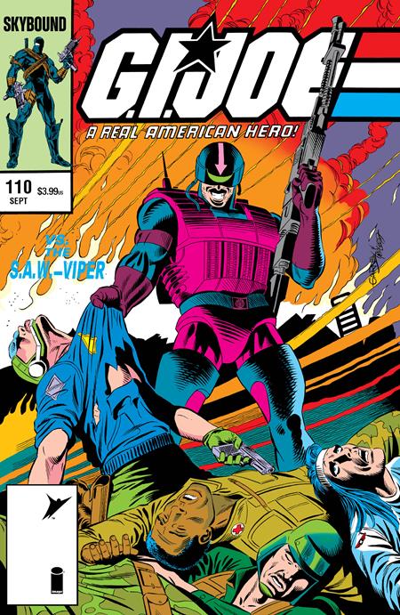 GI JOE A REAL AMERICAN HERO #110 HAMA FILES EDITION CVR A RON GARNEY & BOB MCLEOD ISBN: 70985304866400111 - FOC DATE: 8/30/26  - Release Date: 9/23/26