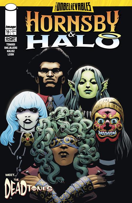 HORNSBY & HALO #16 CVR A PETER SNEJBJERG & JOHN KALISZ ISBN: 70985304166501611 - FOC DATE: 8/23/26  - Release Date: 9/16/26