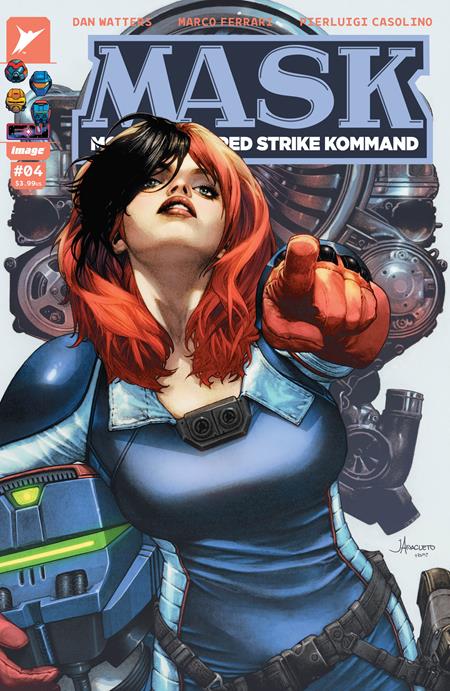 MASK #4 CVR B JAY ANACLETO & ROMULO FAJARDO JR VAR ISBN: 70985304713100421 - FOC DATE: 8/9/26  - Release Date: 9/2/26