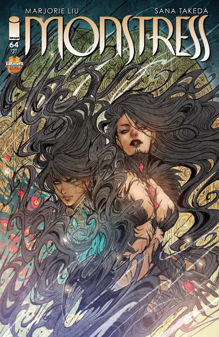 MONSTRESS #64 CVR B SANA TAKEDA WITCHBLADE TEAM UP VAR (MR) ISBN: 70985302020206421 - FOC DATE: 8/23/26  - Release Date: 9/16/26