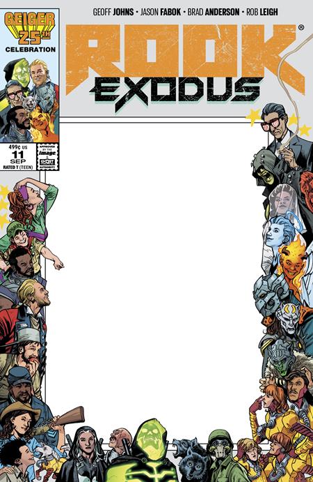 ROOK EXODUS #11 CVR E BLANK SKETCH VAR ISBN: 70985303968601151 - FOC DATE: 8/9/26  - Release Date: 9/2/26