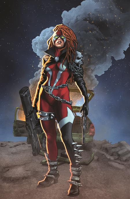 SHE-SPAWN #5 (OF 5) CVR B THADDEUS ROBECK VIRGIN VAR ISBN: 70985304678300521 - FOC DATE: 8/9/26  - Release Date: 9/2/26
