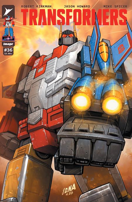 TRANSFORMERS #36 CVR A DAVID NAKAYAMA ISBN: 70985303861003611 - FOC DATE: 8/16/26  - Release Date: 9/9/26
