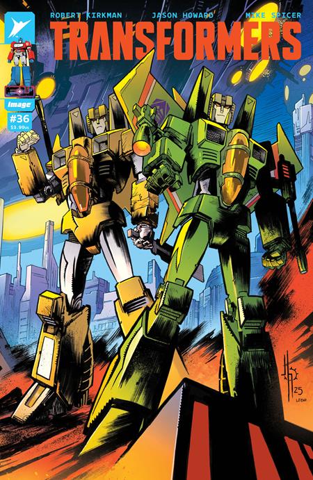 TRANSFORMERS #36 CVR C JASON HOWARD & ANNALISA LEONI CONNECTING COVER VAR ISBN: 70985303861003631 - FOC DATE: 8/16/26  - Release Date: 9/9/26