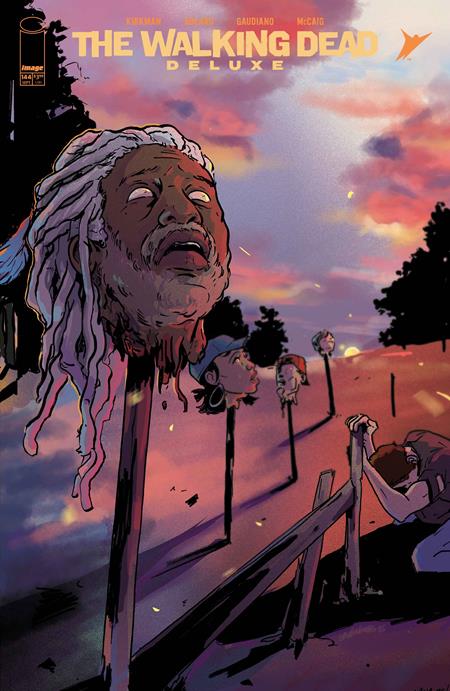 WALKING DEAD DELUXE #144 CVR C LIANA KANGAS CONNECTING COVER VAR (MR) ISBN: 70985303037914431 - FOC DATE: 8/9/26  - Release Date: 9/2/26